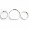 Mercedes-Benz W210 Facelift Snap on Chrome Color Gauges Rings