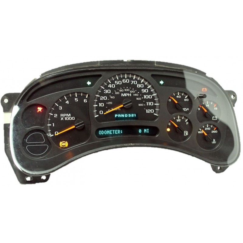 2003-2004 Silverado, Tahoe, Avalanche, Suburban, Sierra Yukon Instrument Cluster